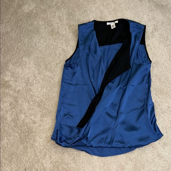 Kenneth Cole Tops - Kenneth Cole Elegant Blue Sleeveless Top